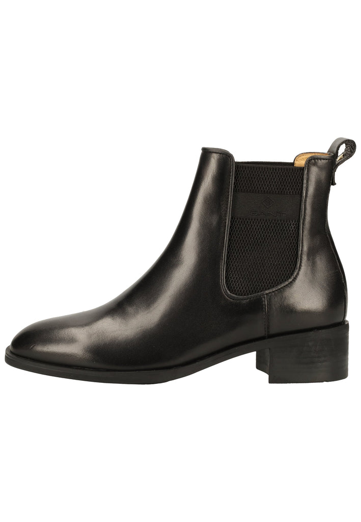 GANT Stiefelette Leder Schwarz