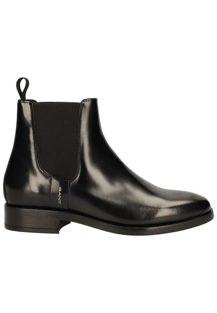 GANT Stiefelette Leder Schwarz
