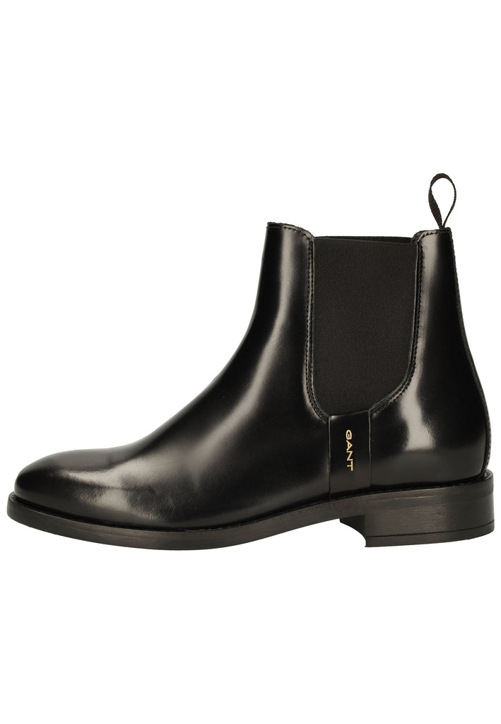 GANT Stiefelette Leder Schwarz