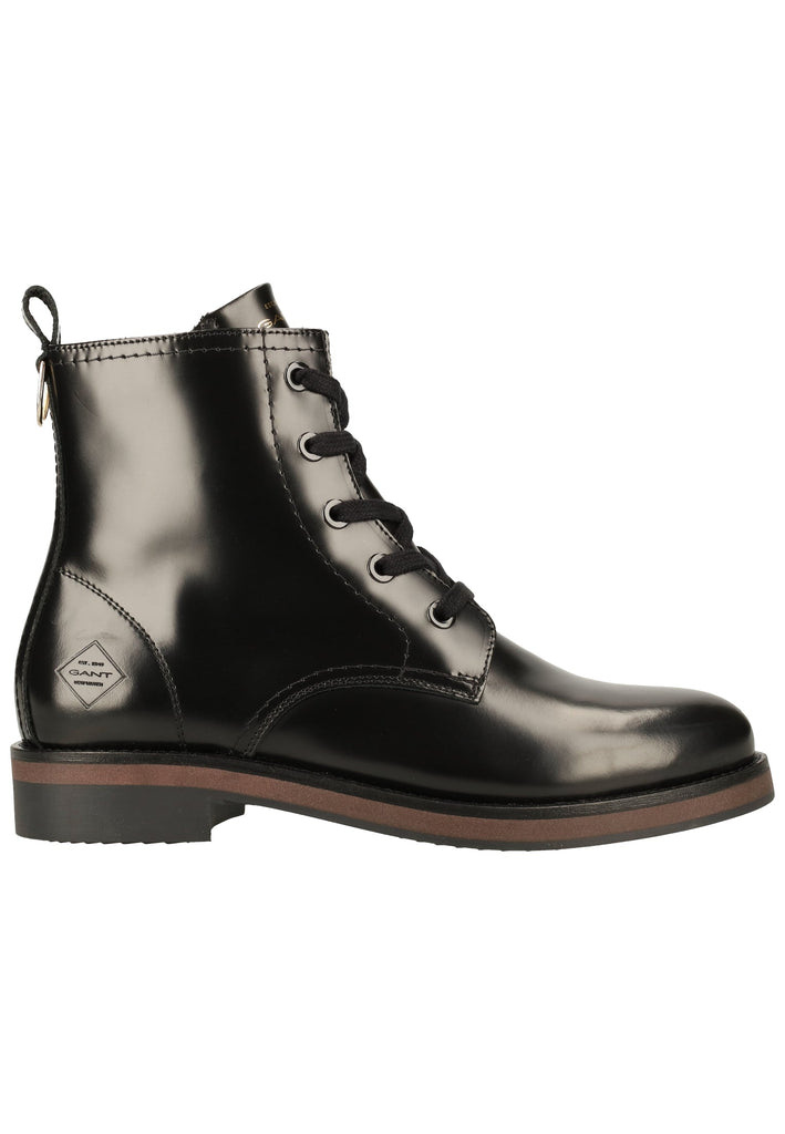 GANT Stiefelette Leder Schwarz
