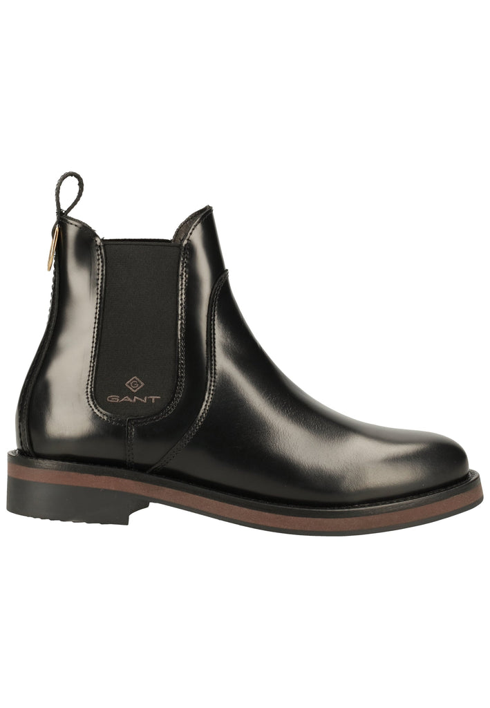 GANT Stiefelette Leder Schwarz