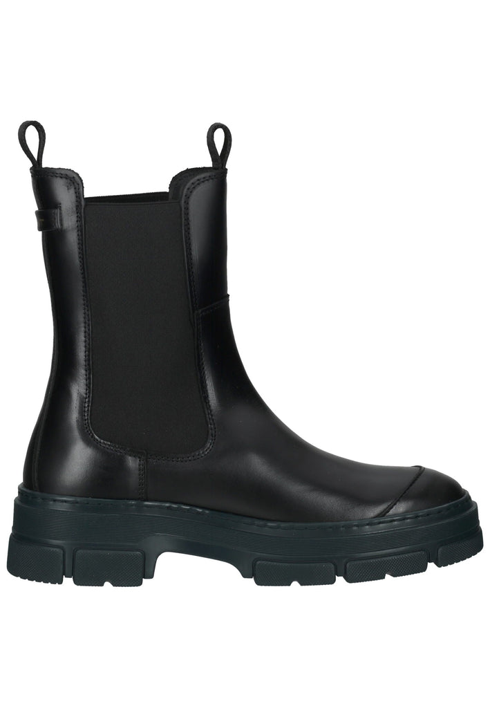 GANT Stiefelette Leder Schwarz/Grün
