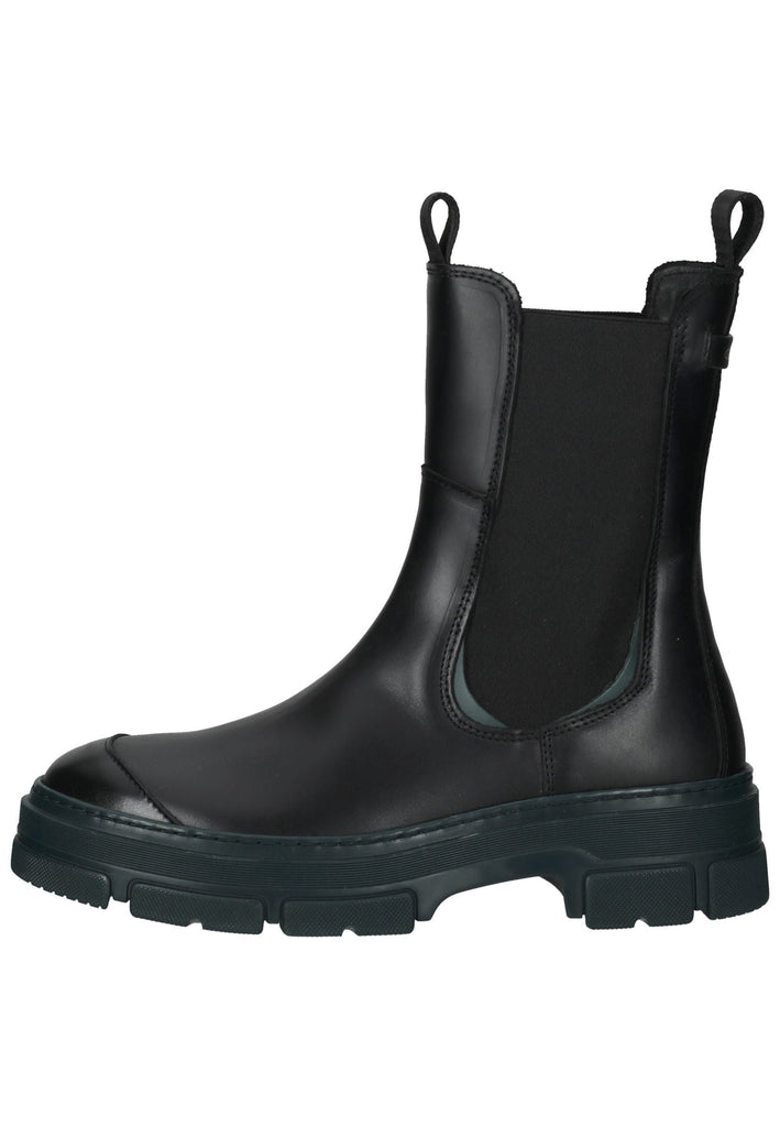 GANT Stiefelette Leder Schwarz/Grün