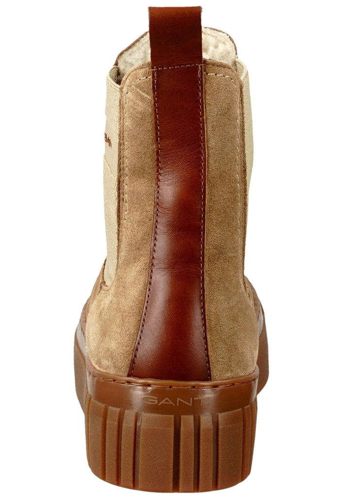 GANT Stiefelette Leder/Textil Beige