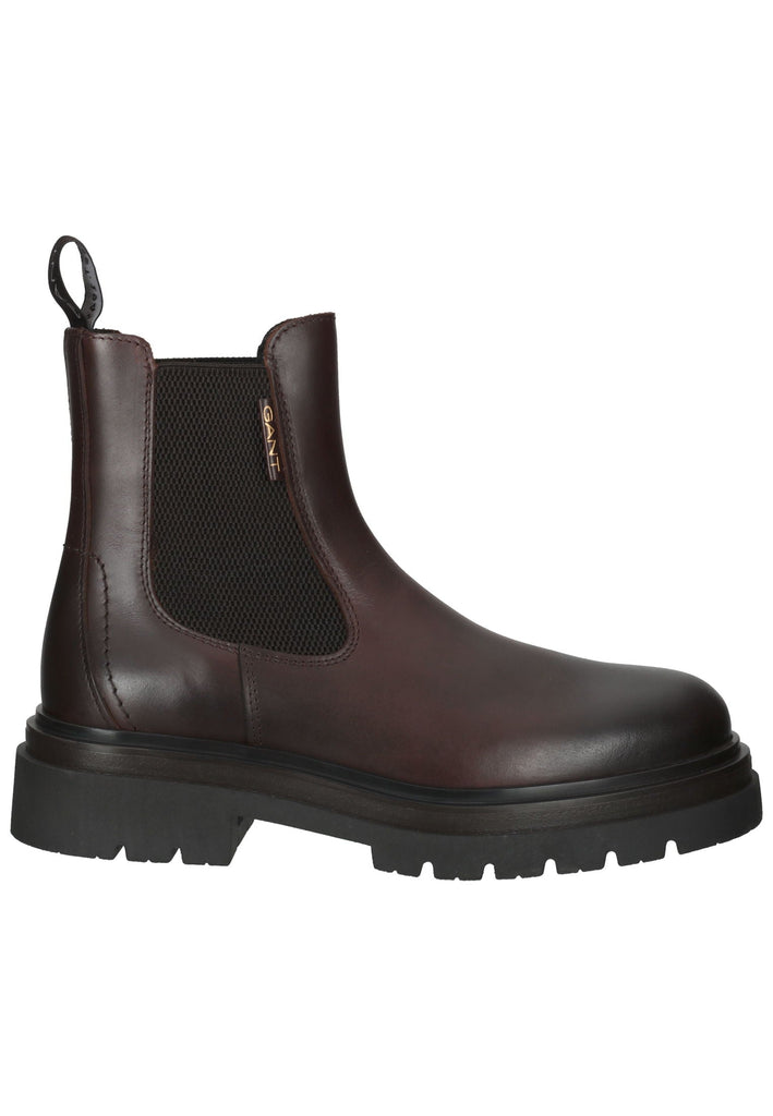 GANT Stiefelette Leder/Textil Braun