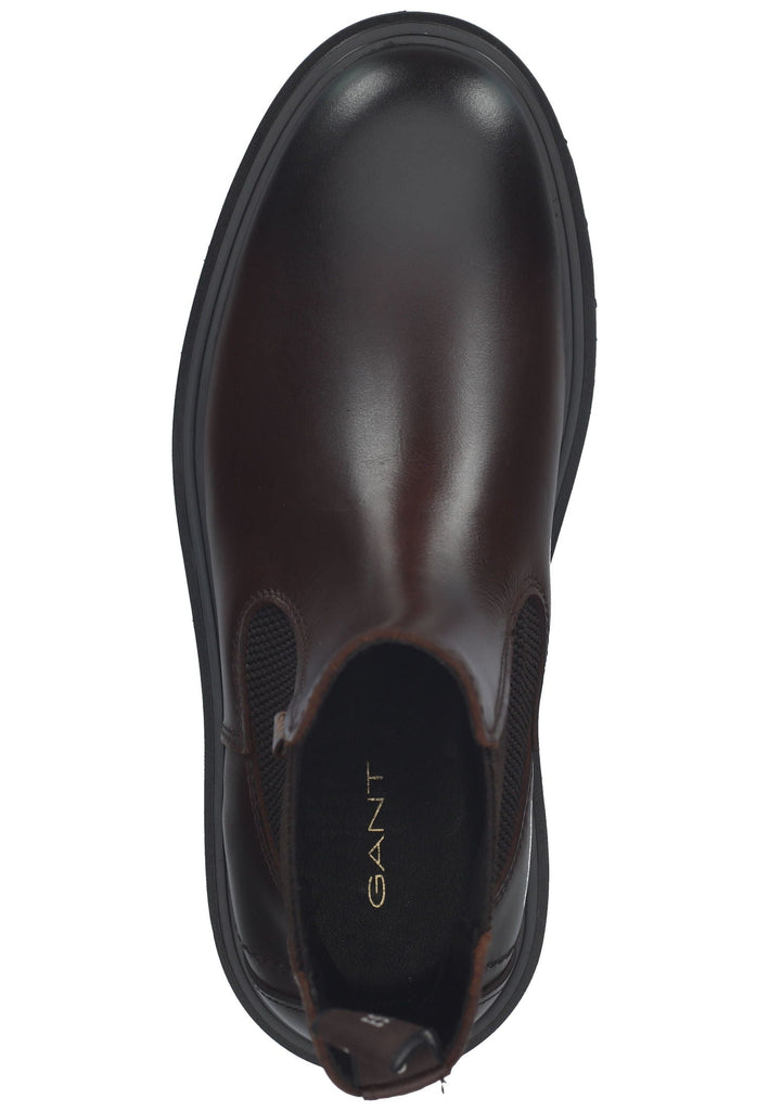 GANT Stiefelette Leder/Textil Braun