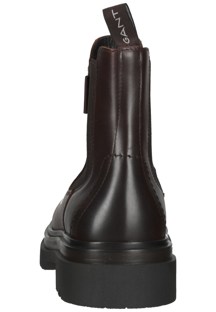 GANT Stiefelette Leder/Textil Braun