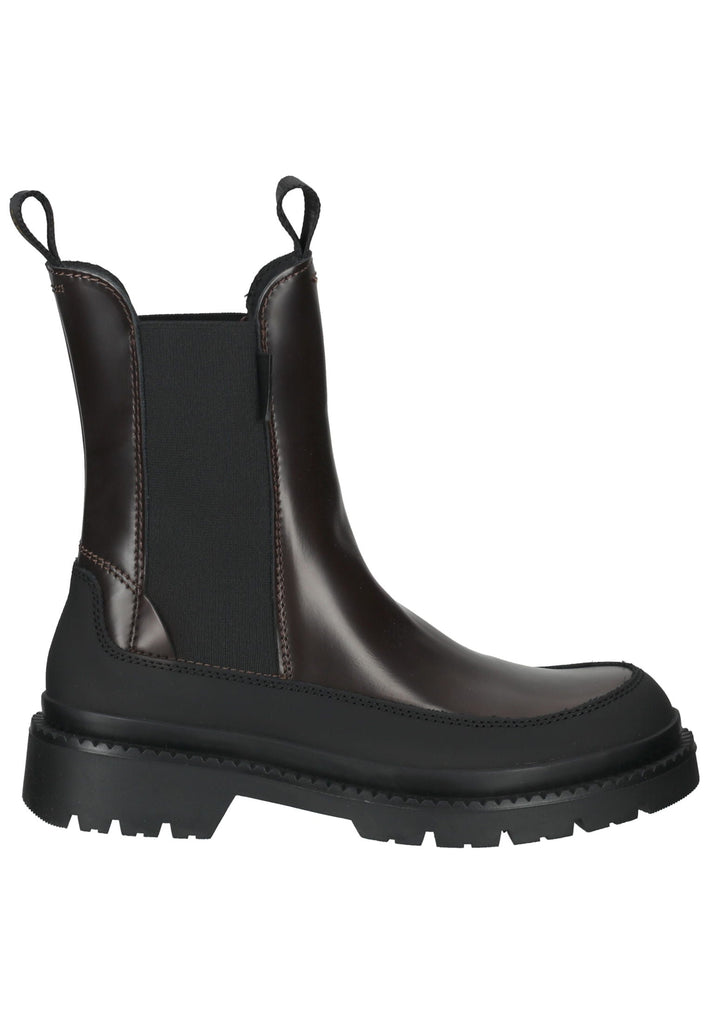 GANT Stiefelette Leder/Textil Braun Lack