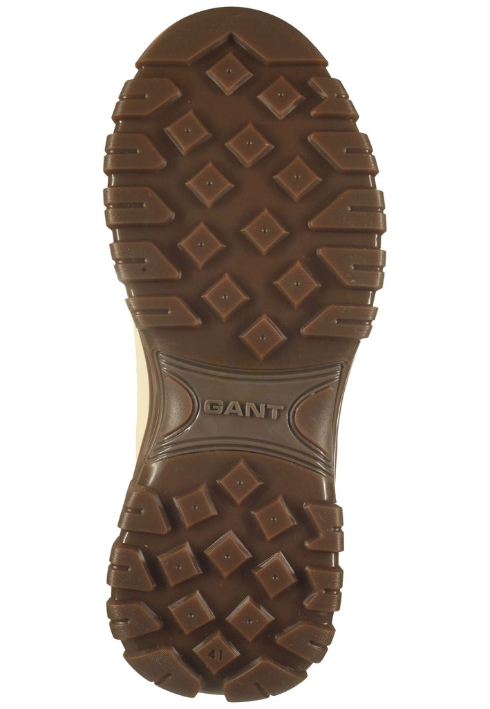 GANT Stiefelette Leder/Textil Coffee Warmfutter