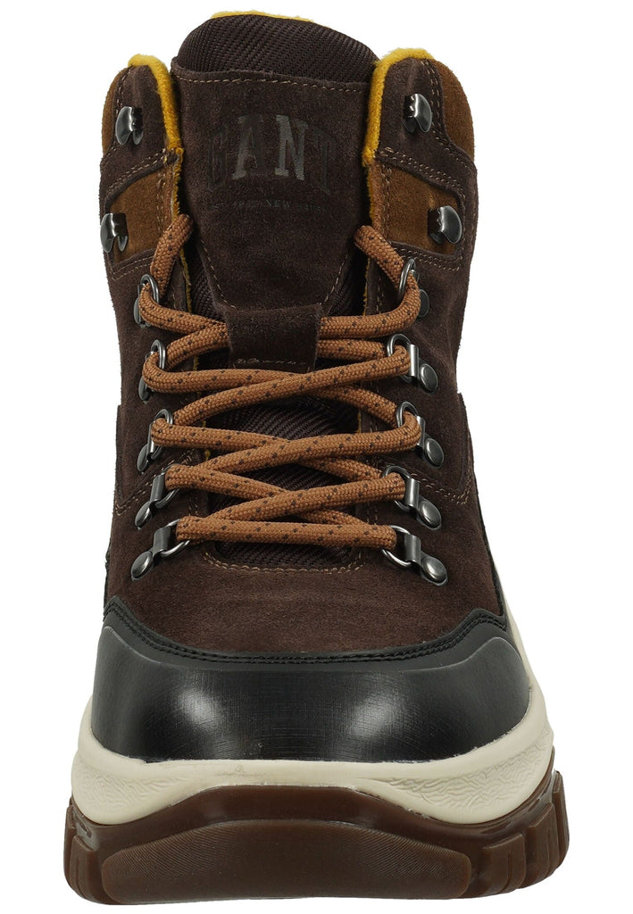 GANT Stiefelette Leder/Textil Coffee Warmfutter