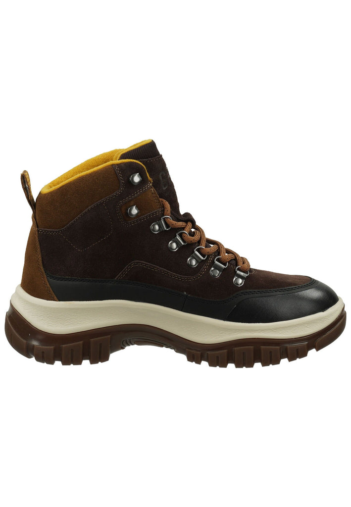 GANT Stiefelette Leder/Textil Coffee Warmfutter