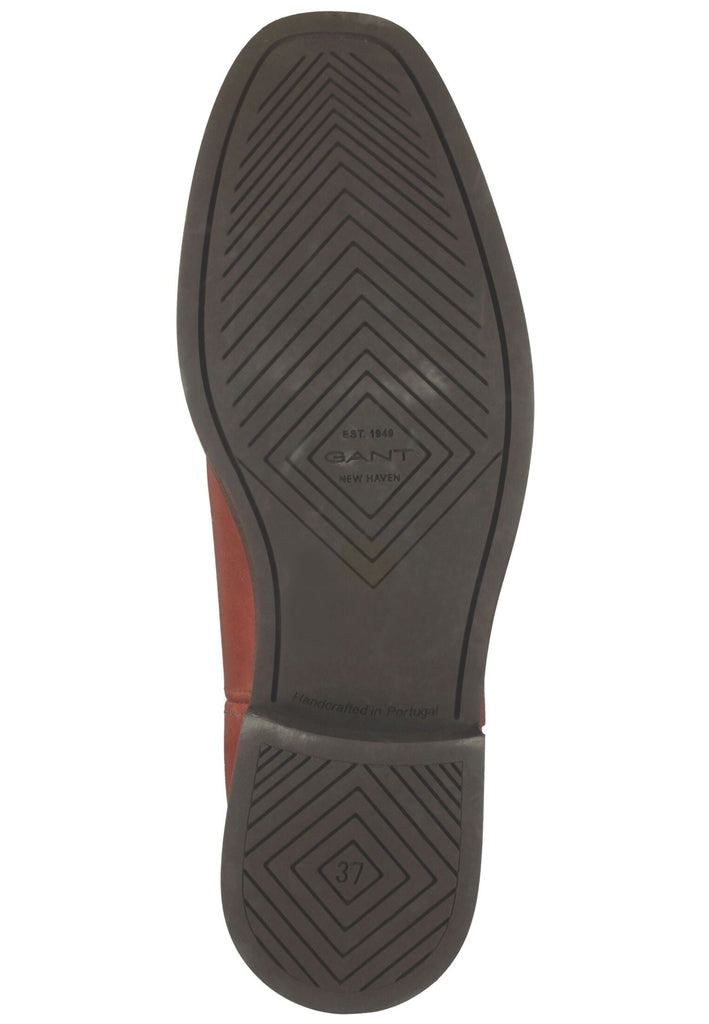 GANT Stiefelette Leder/Textil Cognac