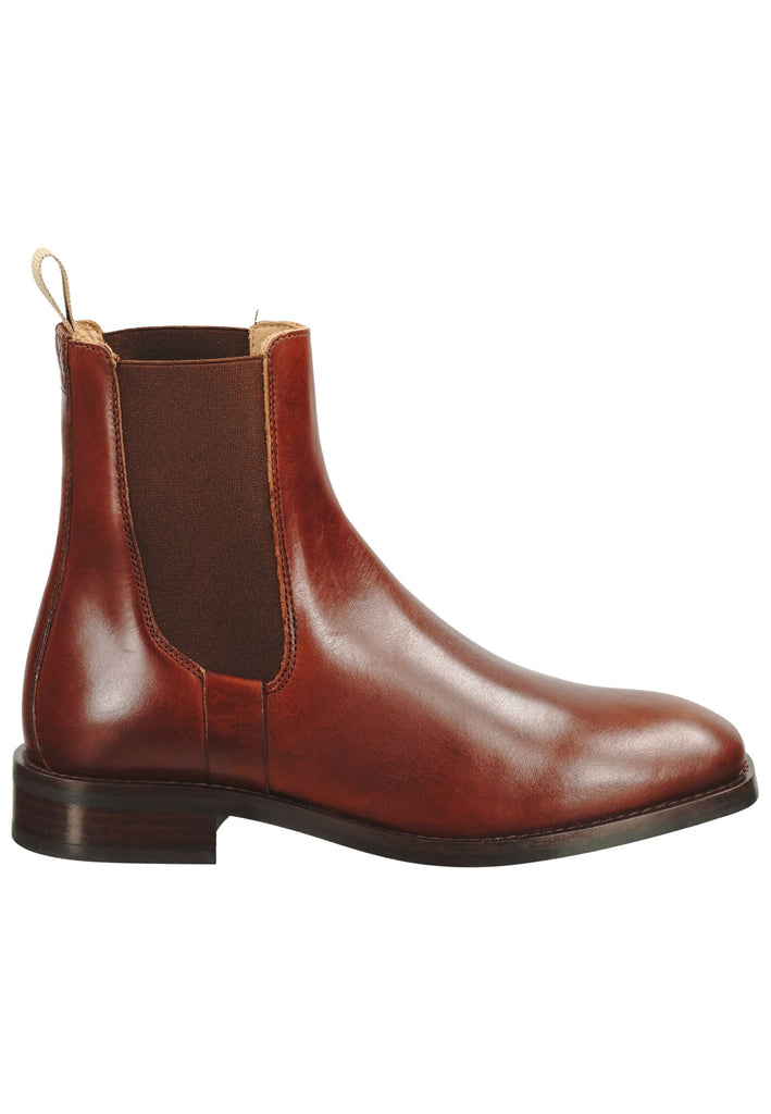 GANT Stiefelette Leder/Textil Cognac