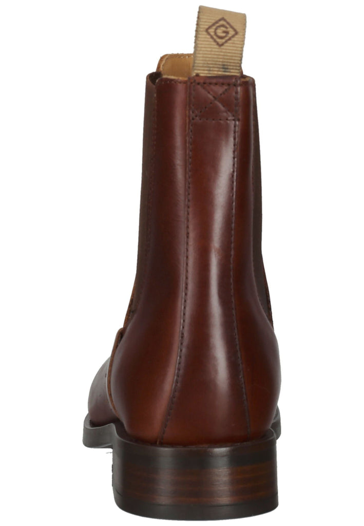 GANT Stiefelette Leder/Textil Cognac