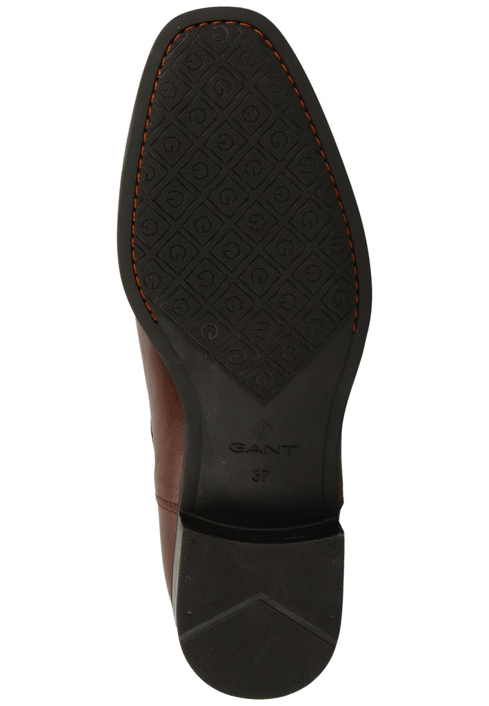 GANT Stiefelette Leder/Textil Cognac