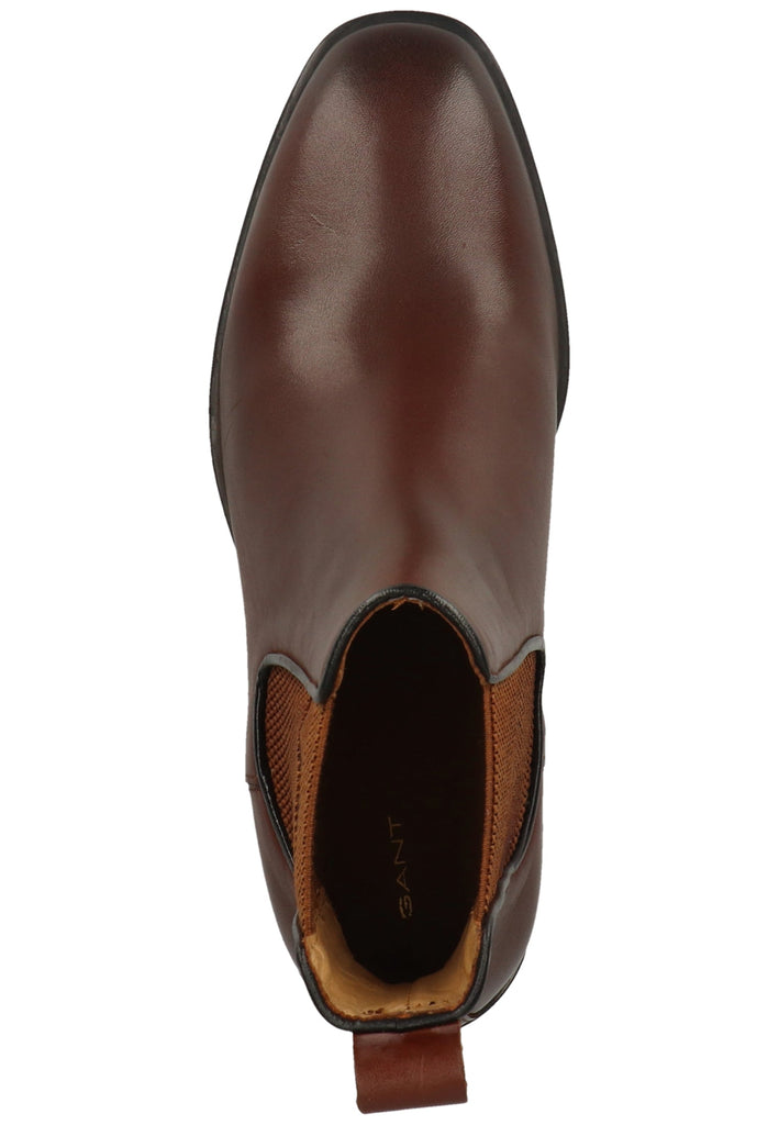 GANT Stiefelette Leder/Textil Cognac