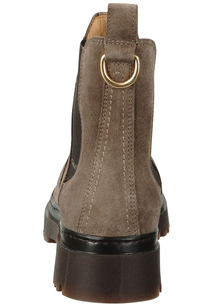 GANT Stiefelette Leder/Textil Dunkelbraun