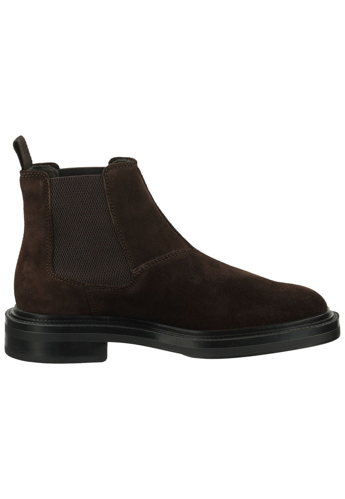 GANT Stiefelette Leder/Textil Dunkelbraun