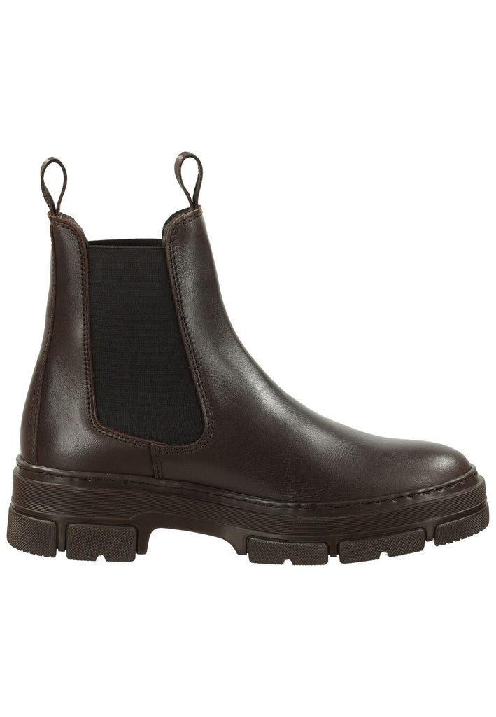 GANT Stiefelette Leder/Textil Dunkelbraun