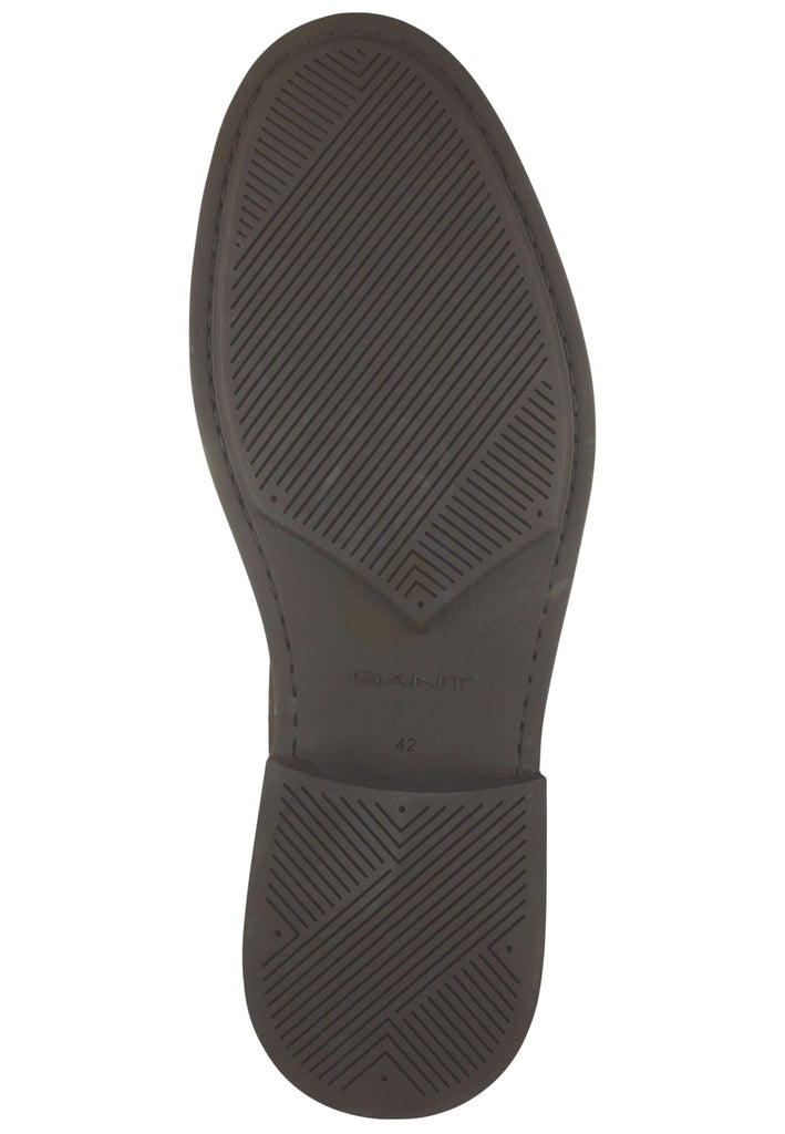 GANT Stiefelette Leder/Textil Dunkelbraun