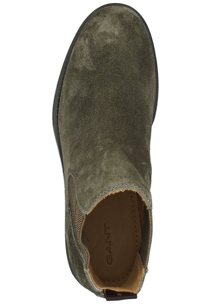 GANT Stiefelette Leder/Textil Dunkelgrau