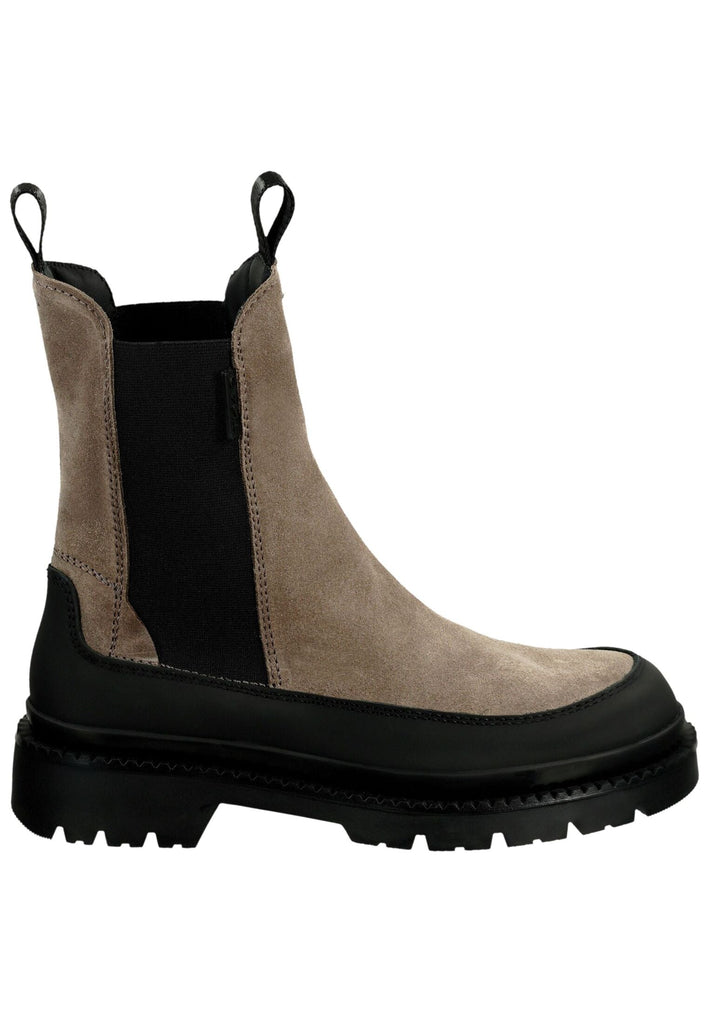 GANT Stiefelette Leder/Textil Dunkelgrau