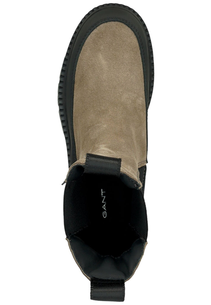 GANT Stiefelette Leder/Textil Dunkelgrau