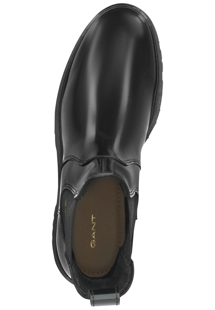 GANT Stiefelette Leder/Textil Schwarz