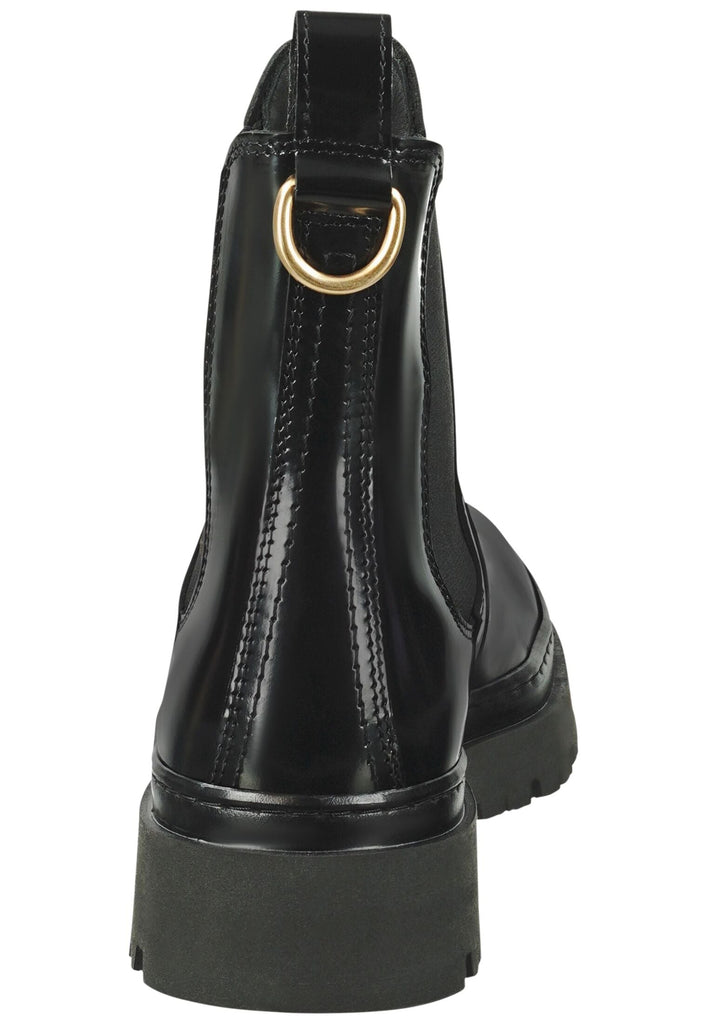 GANT Stiefelette Leder/Textil Schwarz