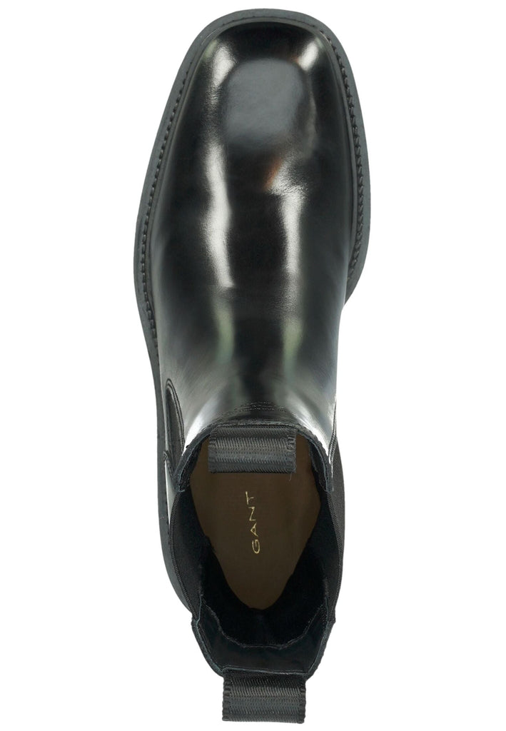 GANT Stiefelette Leder/Textil Schwarz