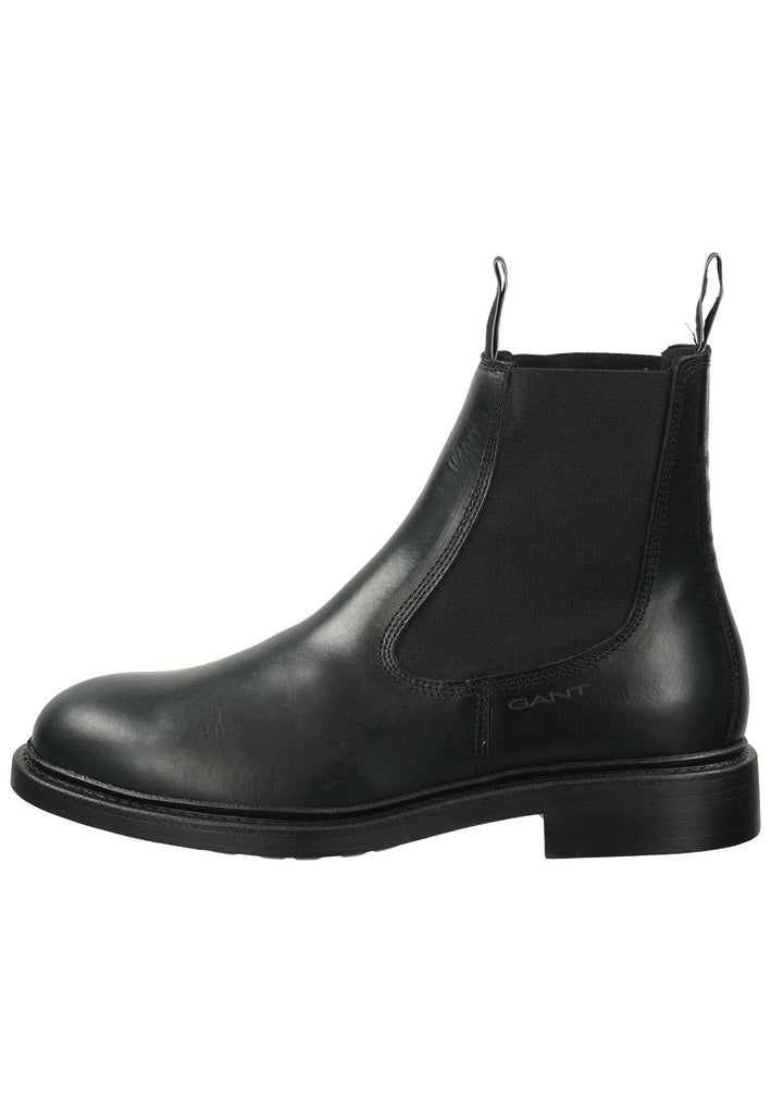 GANT Stiefelette Leder/Textil Schwarz