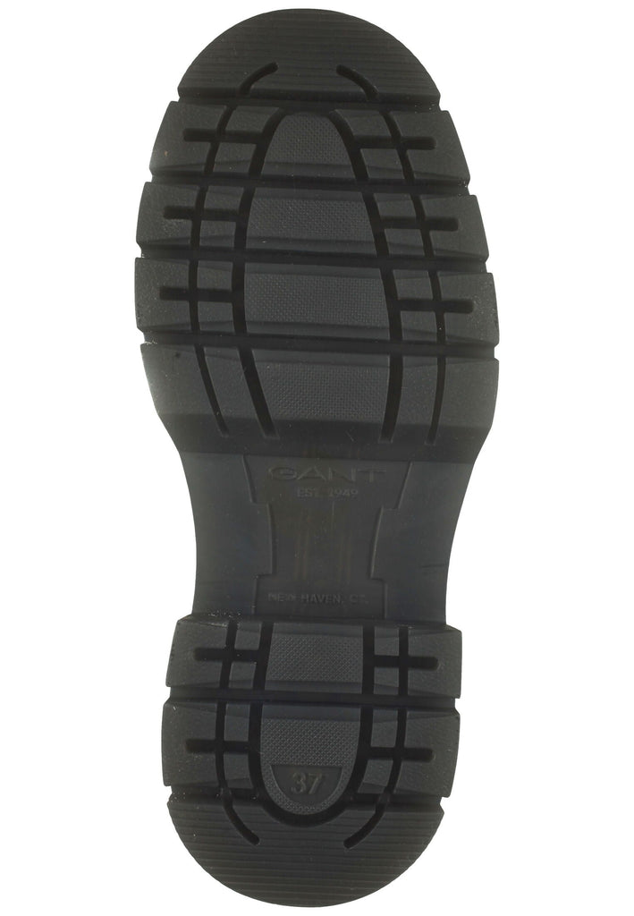 GANT Stiefelette Leder/Textil Schwarz