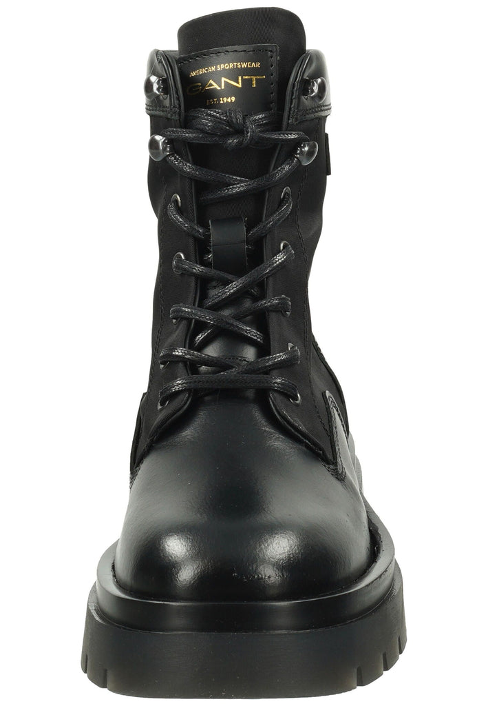 GANT Stiefelette Leder/Textil Schwarz