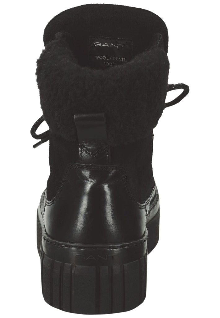 GANT Stiefelette Leder/Textil Schwarz