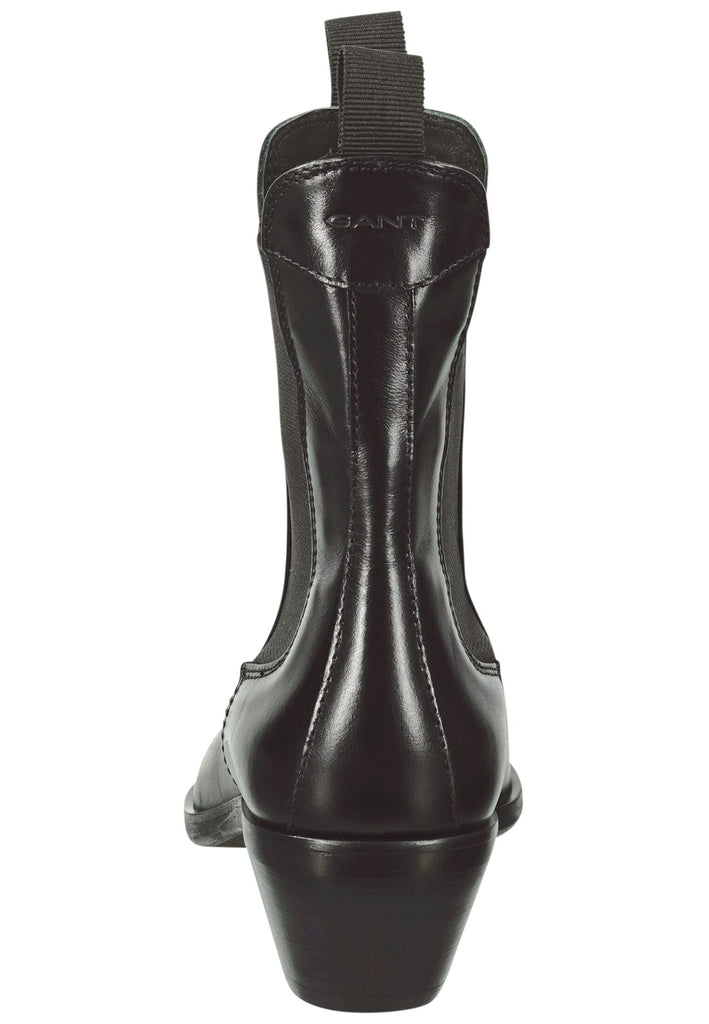 GANT Stiefelette Leder/Textil Schwarz