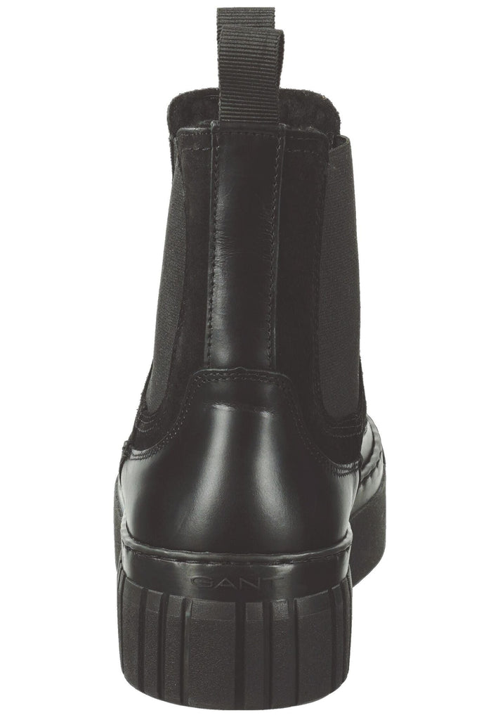GANT Stiefelette Leder/Textil Schwarz