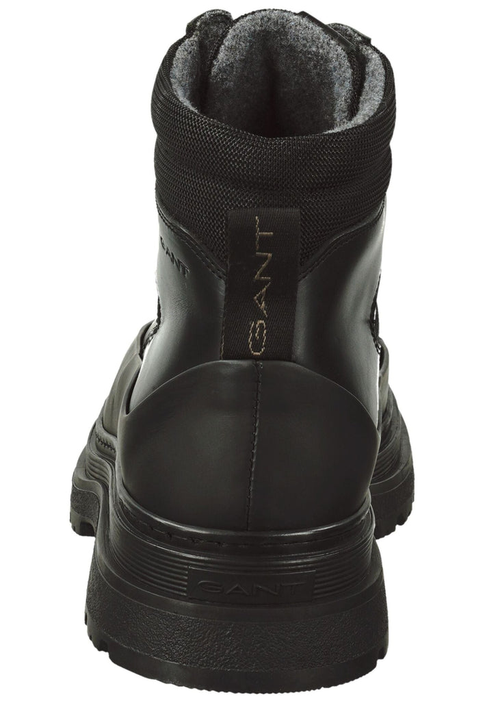 GANT Stiefelette Leder/Textil Schwarz