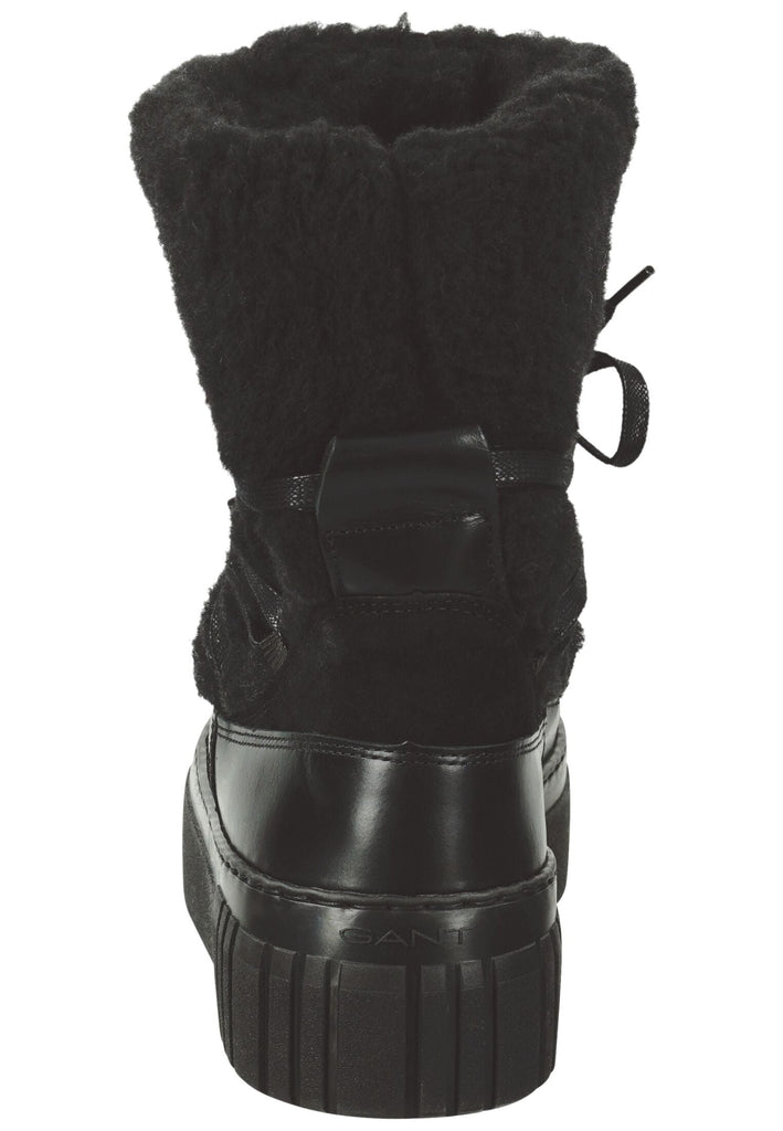 GANT Stiefelette Leder/Textil Schwarz