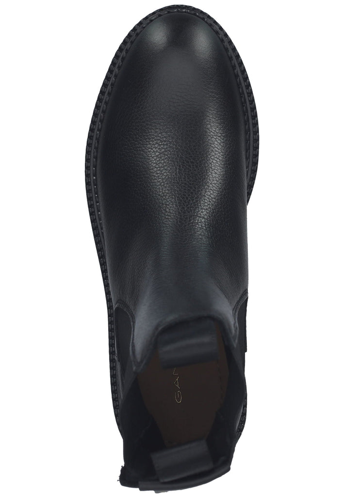 GANT Stiefelette Leder/Textil Schwarz