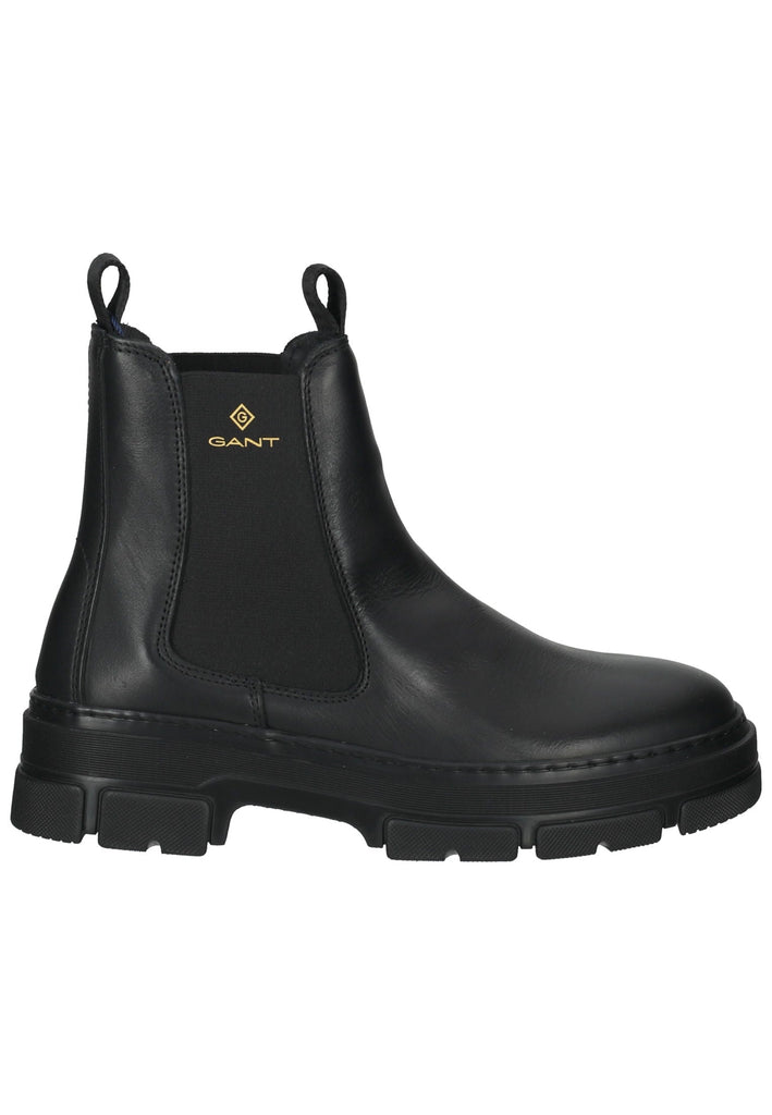 GANT Stiefelette Leder/Textil Schwarz
