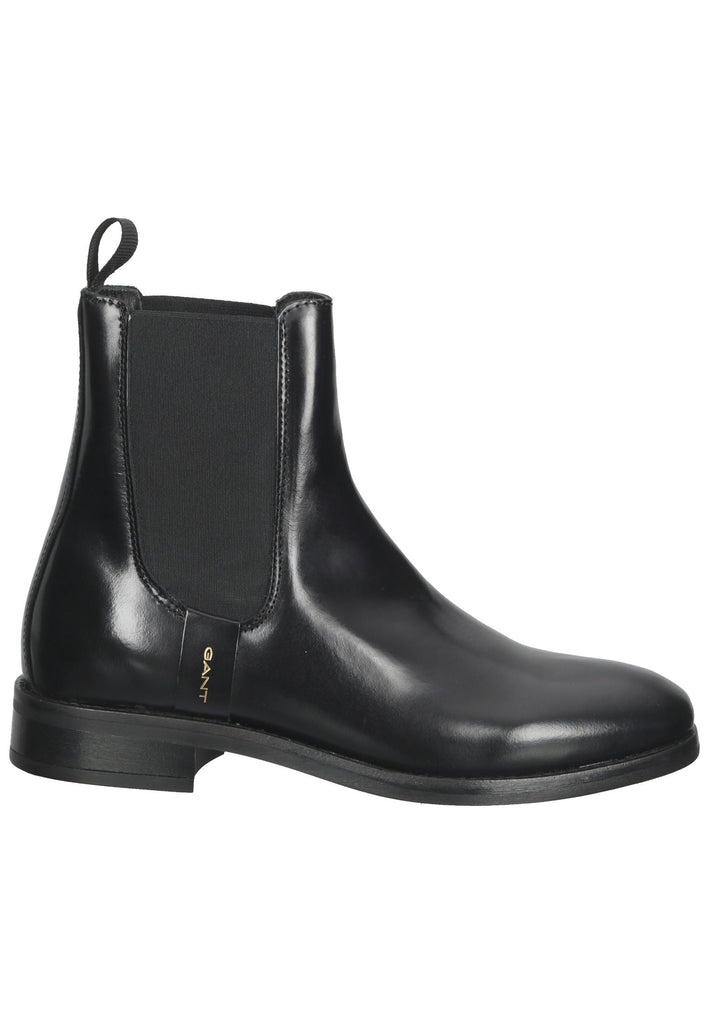 GANT Stiefelette Leder/Textil Schwarz
