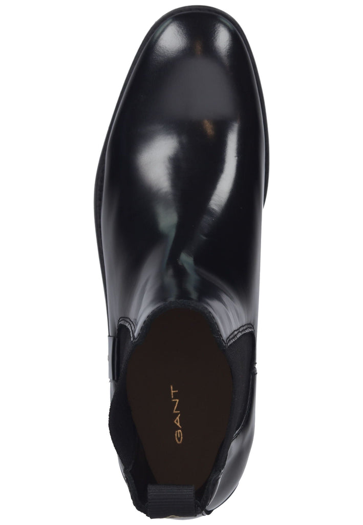 GANT Stiefelette Leder/Textil Schwarz