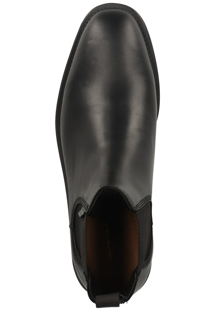 GANT Stiefelette Leder/Textil Schwarz