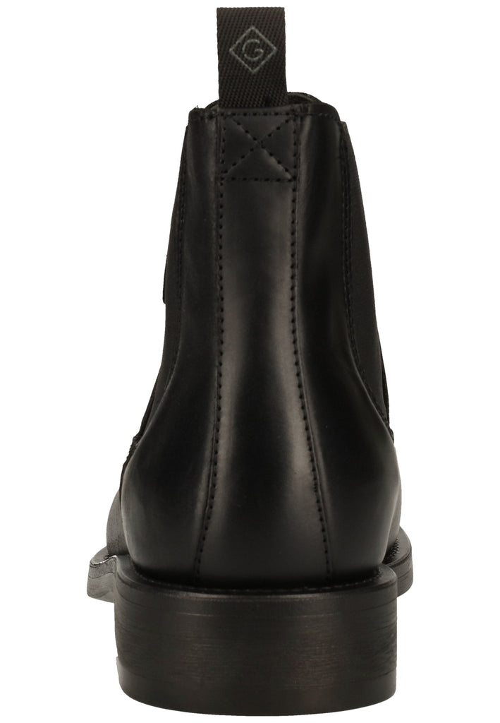 GANT Stiefelette Leder/Textil Schwarz