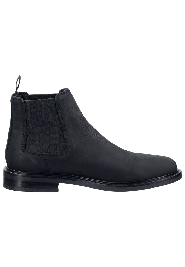 GANT Stiefelette Leder/Textil Schwarz