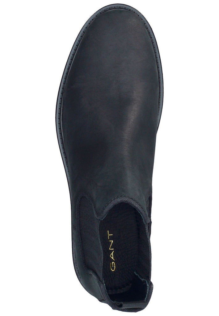 GANT Stiefelette Leder/Textil Schwarz