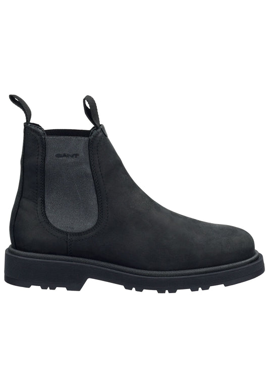 GANT Stiefelette Leder/Textil Schwarz
