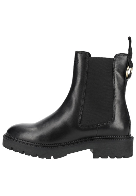 GANT Stiefelette Leder/Textil Schwarz