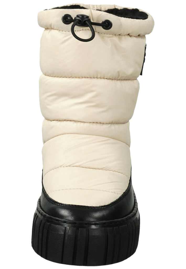 GANT Stiefelette Leder/Textil Schwarz/Beige