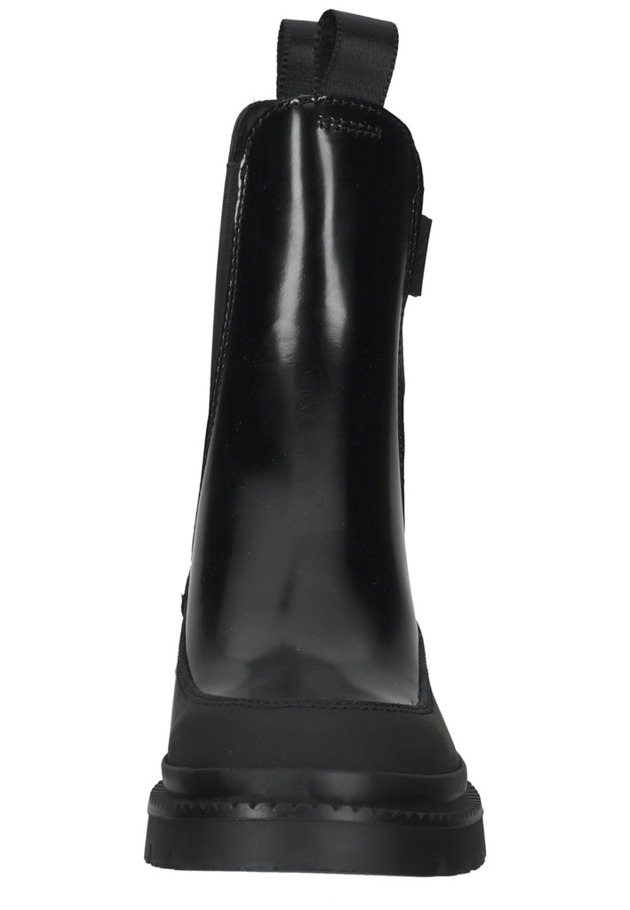 GANT Stiefelette Leder/Textil Schwarz Lack